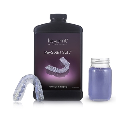 Immagine di Bottiglia resina Keystone - KeySplint Soft